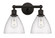 Edison Two Light Bath Vanity in Polished Chrome (405|616-2W-PC-GBD-752)