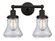 Edison Two Light Bath Vanity in Polished Chrome (405|616-2W-PC-G192)