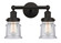 Edison Two Light Bath Vanity in Polished Chrome (405|616-2W-PC-G184S)