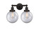 Edison Two Light Bath Vanity in Oil Rubbed Bronze (405|616-2W-OB-G202-8)