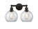 Edison Two Light Bath Vanity in Oil Rubbed Bronze (405|616-2W-OB-G122-8)