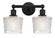 Edison Two Light Bath Vanity in Matte Black (405|616-2W-BK-G402)