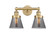 Edison Two Light Bath Vanity in Brushed Brass (405|616-2W-BB-G63)
