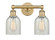 Edison Two Light Bath Vanity in Brushed Brass (405|616-2W-BB-G2511)