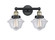 Edison Two Light Bath Vanity in Black Antique Brass (405|616-2W-BAB-G532)