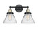 Edison Two Light Bath Vanity in Black Antique Brass (405|616-2W-BAB-G42)