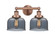 Edison Two Light Bath Vanity in Antique Copper (405|616-2W-AC-G73)