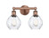 Edison Two Light Bath Vanity in Antique Copper (405|616-2W-AC-G362)