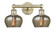 Edison Two Light Bath Vanity in Antique Brass (405|616-2W-AB-G96)