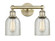 Edison Two Light Bath Vanity in Antique Brass (405|616-2W-AB-G259)