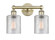 Edison Two Light Bath Vanity in Antique Brass (405|616-2W-AB-G112)