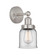 Edison One Light Wall Sconce in Brushed Satin Nickel (405|616-1W-SN-G52)