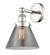 Edison One Light Wall Sconce in Polished Nickel (405|616-1W-PN-G43)