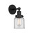 Edison One Light Wall Sconce in Matte Black (405|616-1W-BK-G52)