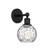 Edison One Light Wall Sconce in Matte Black (405|616-1W-BK-G1215-6)
