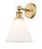 Edison One Light Wall Sconce in Brushed Brass (405|616-1W-BB-GBC-81)