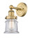 Edison One Light Wall Sconce in Brushed Brass (405|616-1W-BB-G182S)