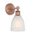 Edison One Light Wall Sconce in Antique Copper (405|616-1W-AC-G441)