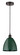 Edison One Light Mini Pendant in Brushed Satin Nickel (405|616-1P-SN-MBD-9-GR)