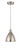 Edison LED Mini Pendant in Brushed Satin Nickel (405|616-1P-SN-MBD-75-SN-LED)
