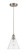 Edison LED Mini Pendant in Brushed Satin Nickel (405|616-1P-SN-GBC-82-LED)