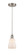 Edison One Light Mini Pendant in Brushed Satin Nickel (405|616-1P-SN-G391)