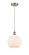 Edison One Light Mini Pendant in Brushed Satin Nickel (405|616-1P-SN-G121-10)