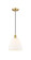 Edison One Light Mini Pendant in Satin Gold (405|616-1P-SG-GBD-91)