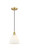 Edison One Light Mini Pendant in Satin Gold (405|616-1P-SG-GBD-751)