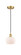 Edison One Light Mini Pendant in Satin Gold (405|616-1P-SG-G91)