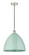 Edison One Light Mini Pendant in Polished Nickel (405|616-1P-PN-MBD-16-SF)