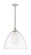 Edison One Light Pendant in Polished Nickel (405|616-1P-PN-GBD-162)
