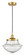 Edison One Light Pendant in Satin Gold (405|616-1PH-SG-G544)