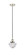 Edison One Light Mini Pendant in Polished Nickel (405|616-1PH-PN-G532)
