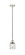 Edison One Light Mini Pendant in Polished Nickel (405|616-1PH-PN-G52)