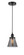 Edison LED Mini Pendant in Matte Black (405|616-1PH-BK-G63-LED)