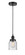 Edison One Light Mini Pendant in Matte Black (405|616-1PH-BK-G54)
