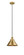 Edison One Light Mini Pendant in Brushed Brass (405|616-1PH-BB-M10-BB)