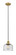 Edison One Light Mini Pendant in Brushed Brass (405|616-1PH-BB-G74)