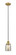 Edison One Light Mini Pendant in Brushed Brass (405|616-1PH-BB-G58)