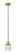 Edison One Light Mini Pendant in Brushed Brass (405|616-1PH-BB-G54)