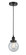 Edison One Light Mini Pendant in Black Antique Brass (405|616-1PH-BAB-G201-6)