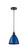 Edison One Light Mini Pendant in Matte Black (405|616-1P-BK-MBD-75-BL)