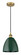 Edison One Light Mini Pendant in Brushed Brass (405|616-1P-BB-MBD-9-GR)