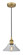 Edison One Light Mini Pendant in Brushed Brass (405|616-1P-BB-G132)