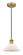Edison One Light Mini Pendant in Brushed Brass (405|616-1P-BB-G131)