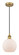 Edison One Light Mini Pendant in Brushed Brass (405|616-1P-BB-G121-8)