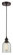 Edison One Light Mini Pendant in Black Antique Brass (405|616-1P-BAB-G259)