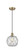 Edison One Light Mini Pendant in Black Antique Brass (405|616-1P-BAB-G122-8RB)