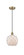 Edison One Light Mini Pendant in Black Antique Brass (405|616-1P-BAB-G121-8RW)